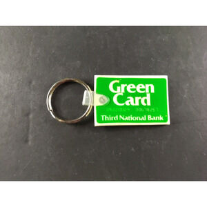 Green Card Third National Bank Keychain Flaw